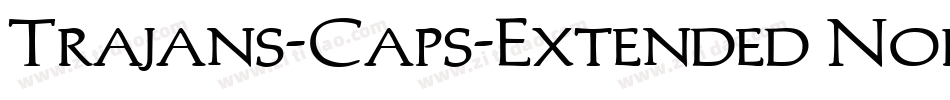 Trajans-Caps-Extended Normal字体转换